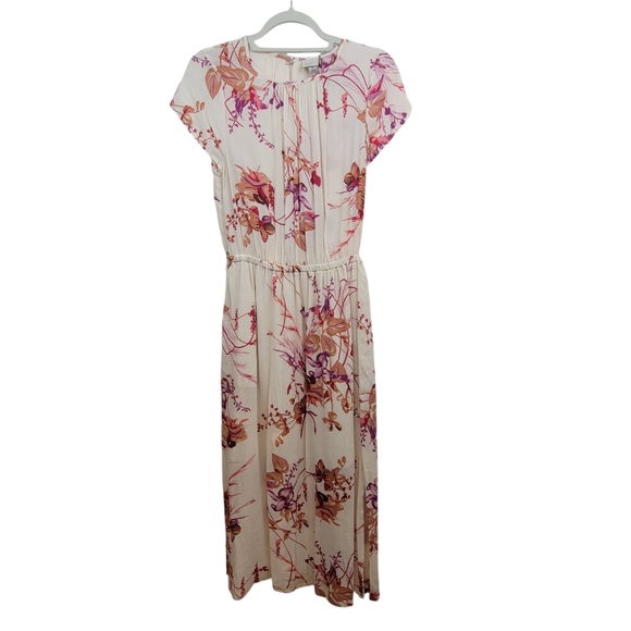 a new day Dresses & Skirts - A New Day Cream Floral Dress Size Small